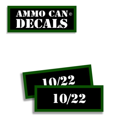 10/22 Ammo Can Decals