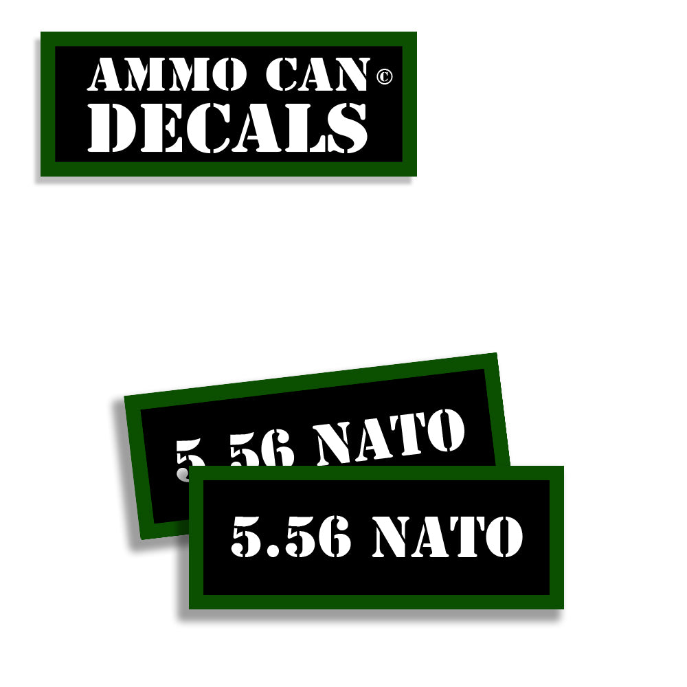 5.56 NATO Ammo Can Decals