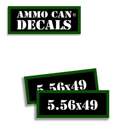 5.56 x 49 Ammo Can Decals