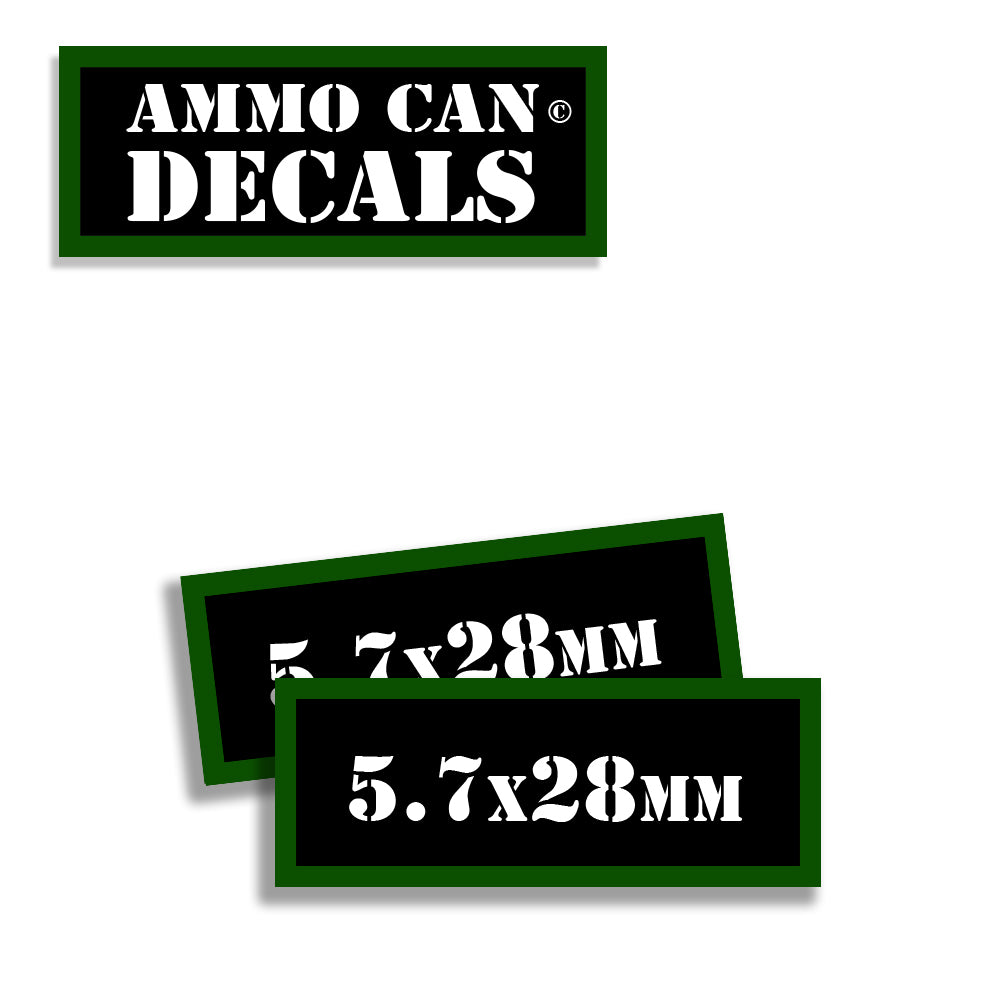 5.7x28mm Ammo Can Decals